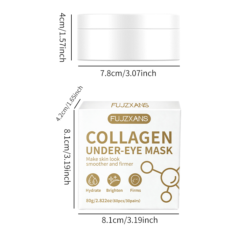 Masker Mata Bio-Kolagen 60 Pat - Sheet Mask Collagen ulasan dan harga
