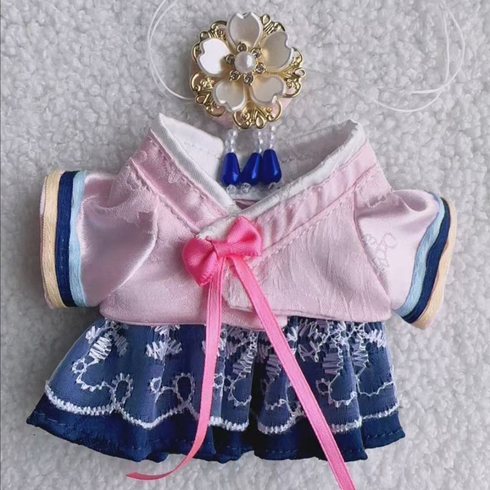Pakaian Boneka Labubu 15/17cm, - Korean Lifestyle Game ulasan dan harga