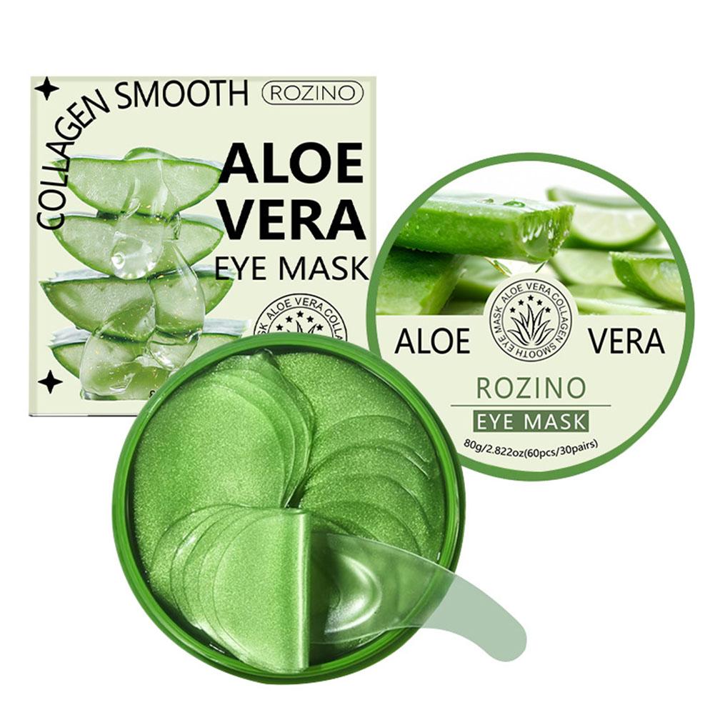 60pcs Masker Mata Kolagen Aloe - Sheet Mask Collagen ulasan dan harga