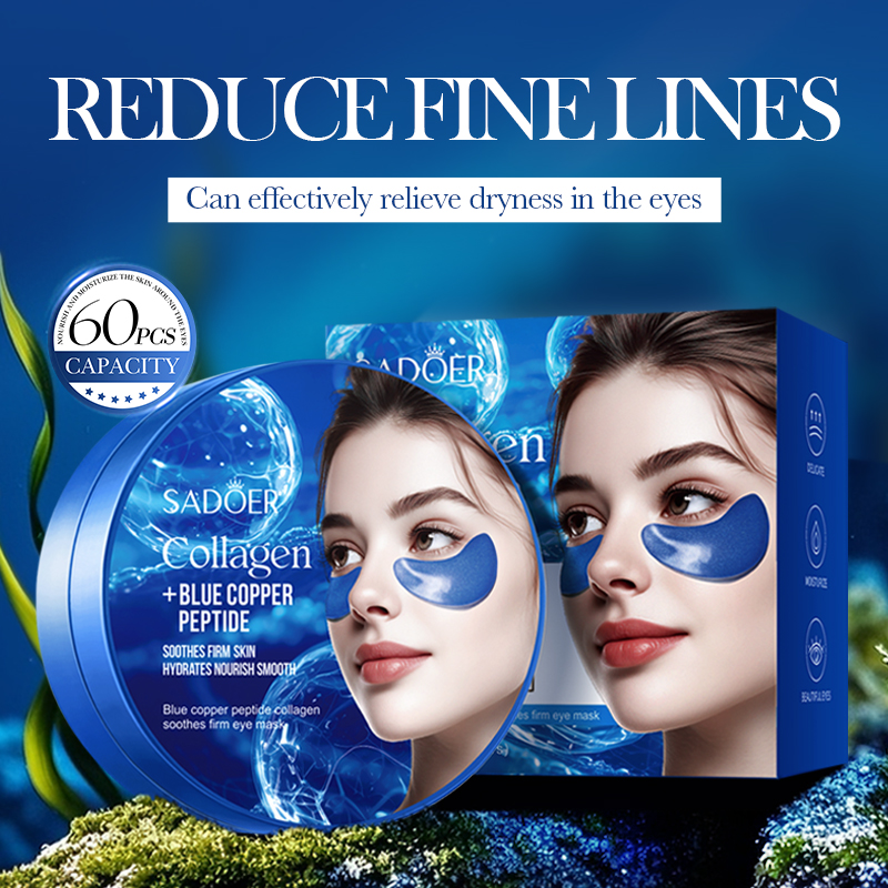 60 Buah Masker Mata Kolagen Kr - Sheet Mask Collagen ulasan dan harga