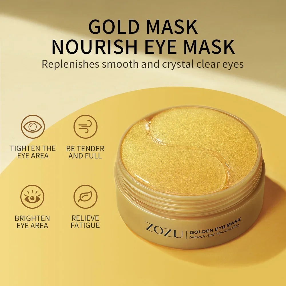 Masker Mata Gel Emas 24K Kolag - Sheet Mask Collagen ulasan dan harga